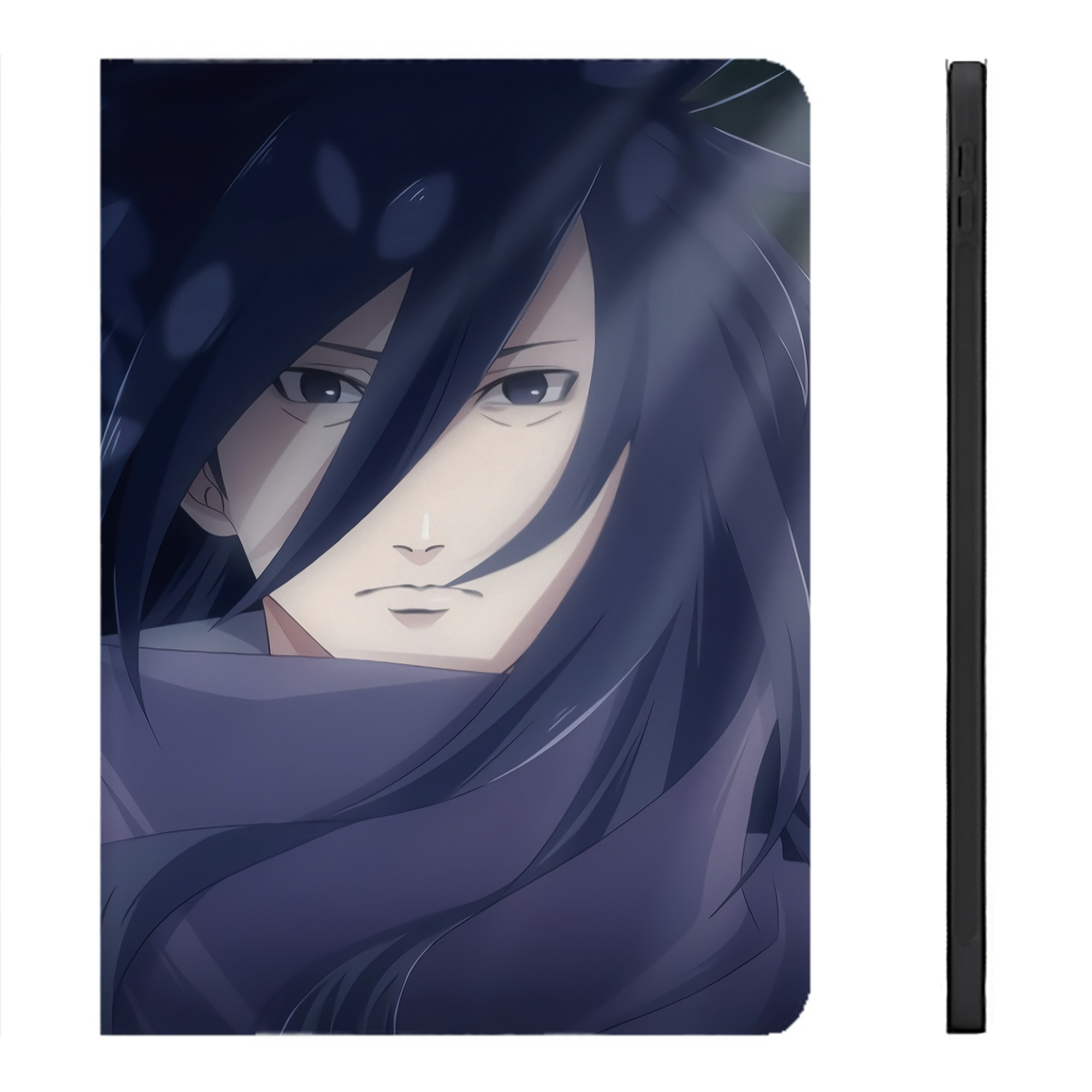 （画像用） NARUTO -ナルト- NARUTO -ナルト- 疾風伝 IPadケース ペンホルダー付き ブックスタイルデザイン